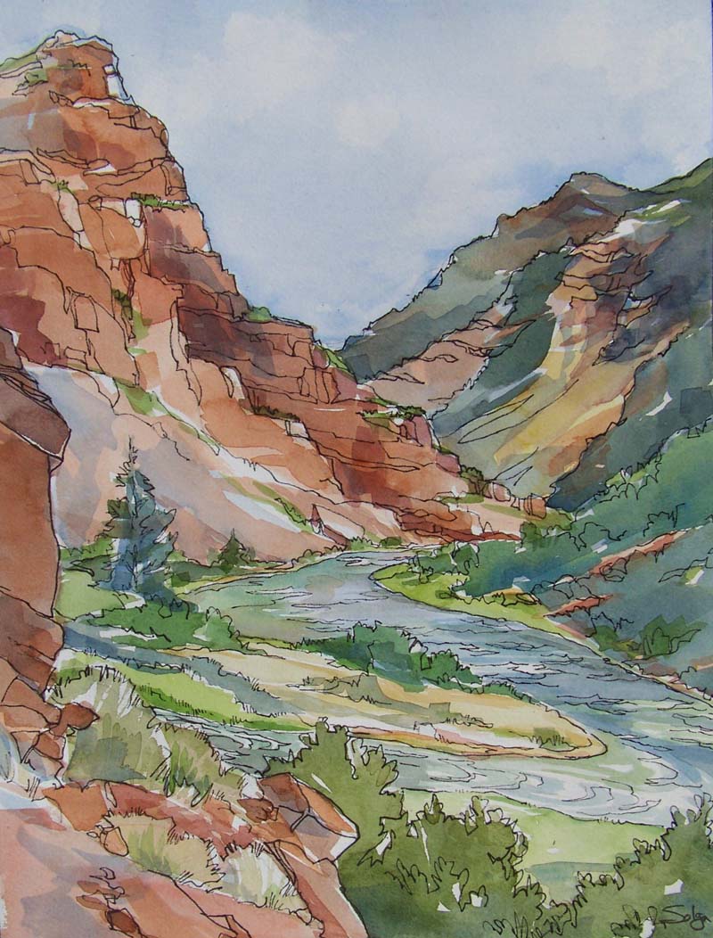 Green River Gates of Lodore