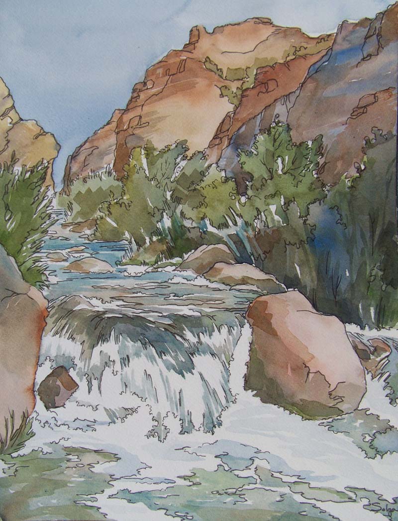 Jones Hole Creek Green River Dinosaur National Park